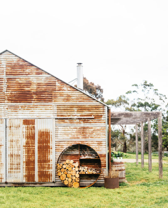 Circular Wood Storage